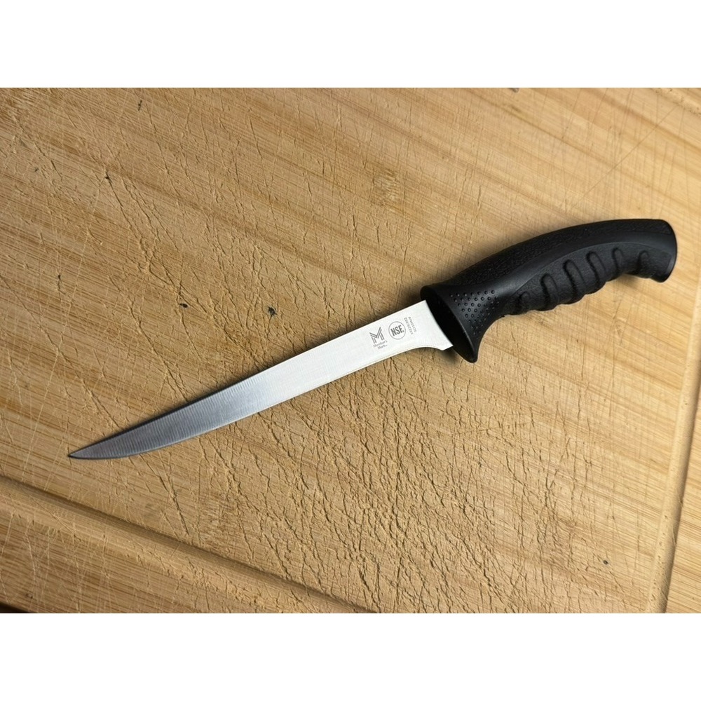 Member's Mark Black 6" Boning NSF Fish Filet Meat Seafood Butcher's Knife